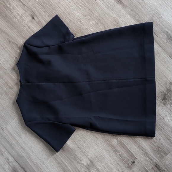 Kate spade Navy Top with Gold Accents and Floral Skirt - Picture 5 of 5